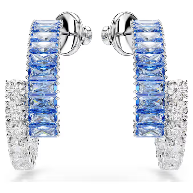 Matrix hoop earrings